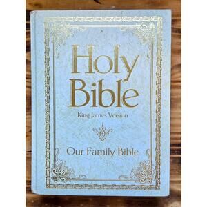 Holy Bible Vintage 1971 Our Family Bible King James Version Red Letter KJV